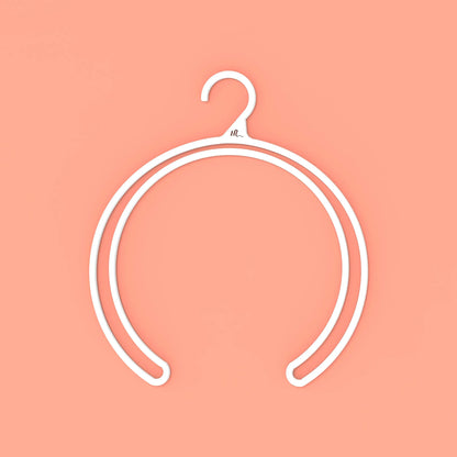 Cintre à perruque Head Up simple et élégant pour un rangement compact