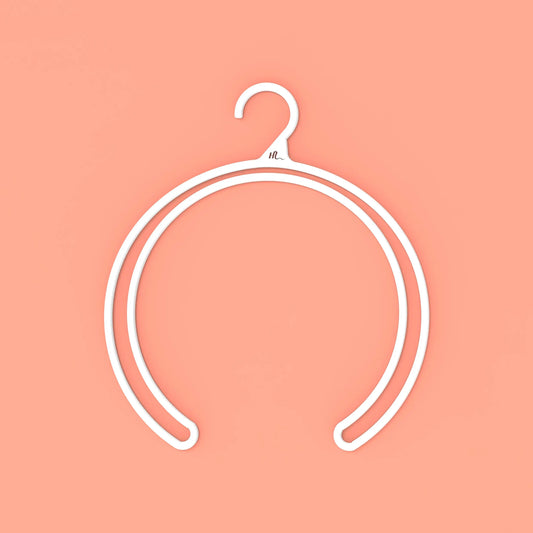 Cintre à perruque Head Up simple et élégant pour un rangement compact