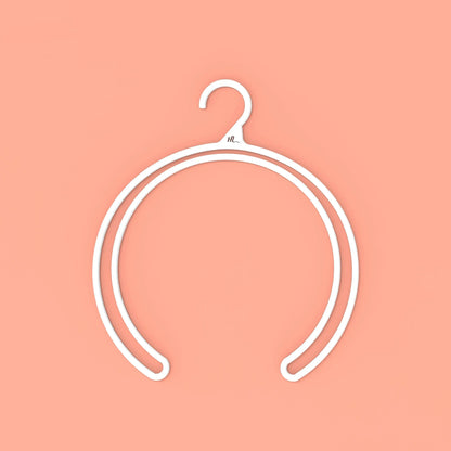 Cintre à perruque Head Up simple et élégant pour un rangement compact